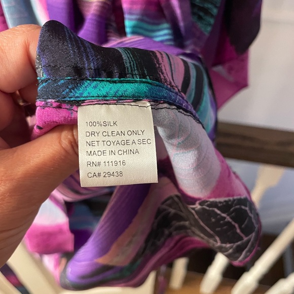 Yumi Kim silk tunic top - Picture 4 of 6